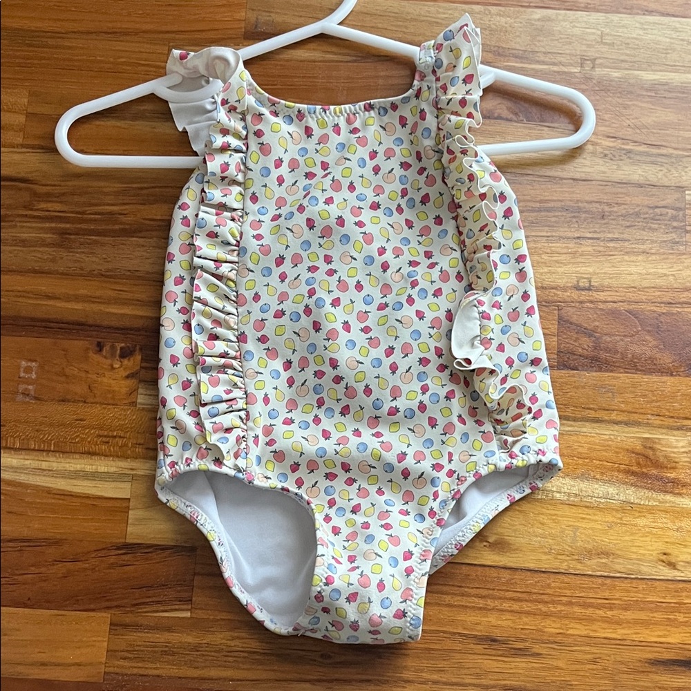Zara Kids Swim One Piece - Multicolor Fruit Print